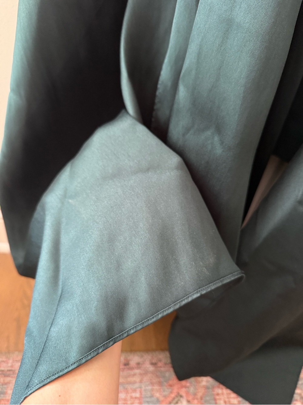 Solace London Rumi Halterneck Satin Twill Gown Emerald Green NEW with tags - Picture 8 of 11